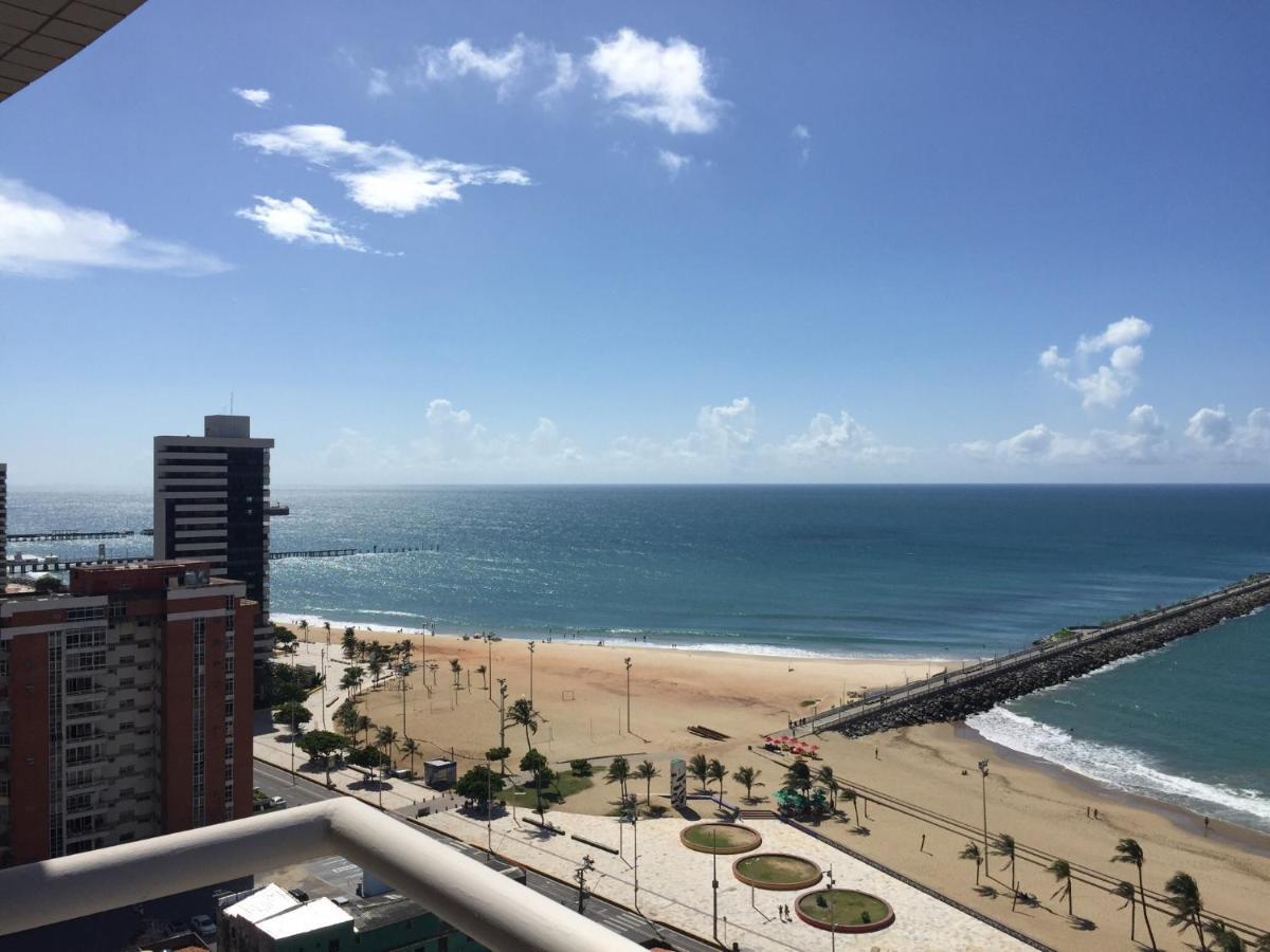 Flat Praia De Iracema Vista Mar 福塔雷萨 外观 照片
