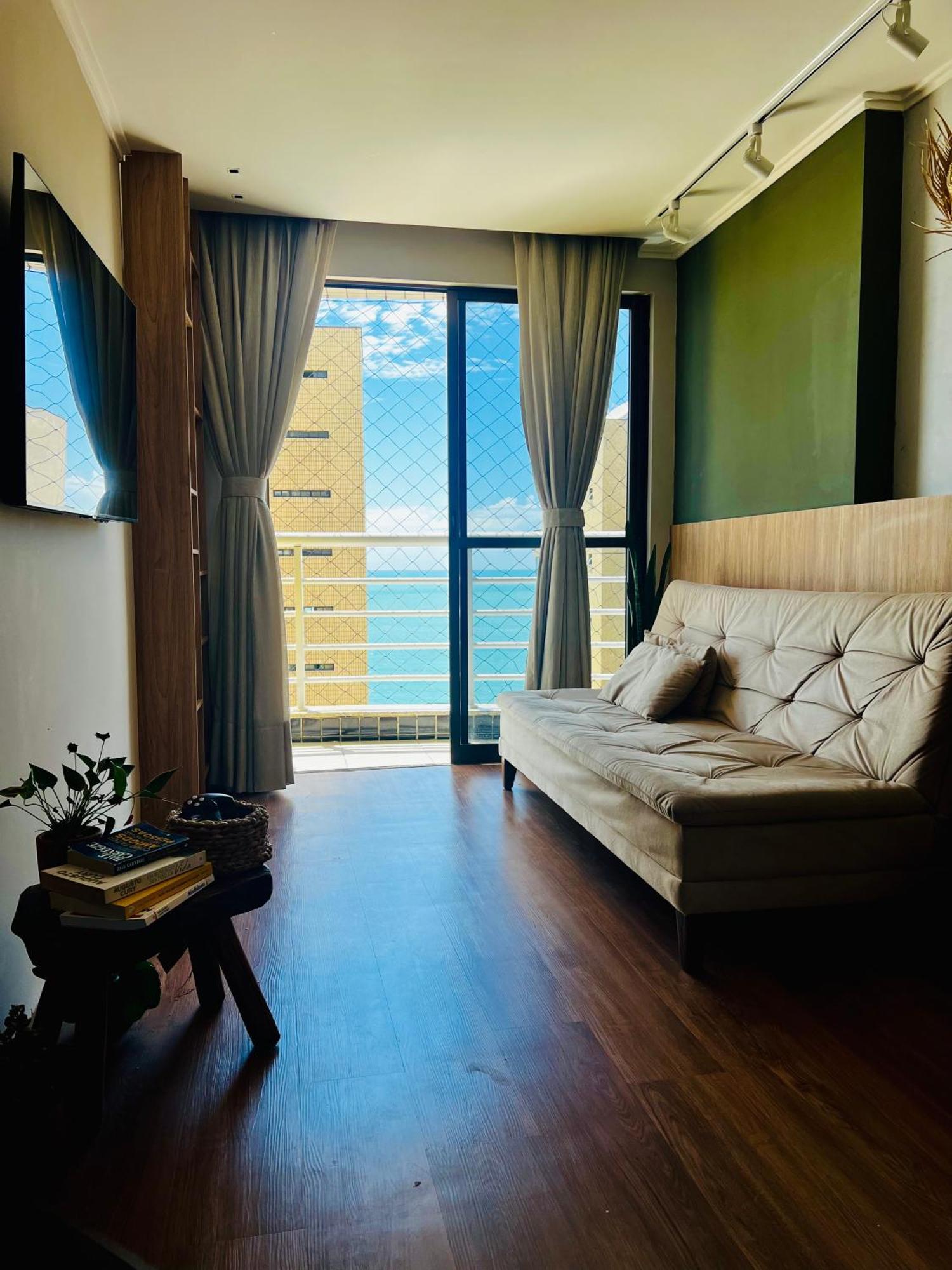 Flat Praia De Iracema Vista Mar 福塔雷萨 外观 照片