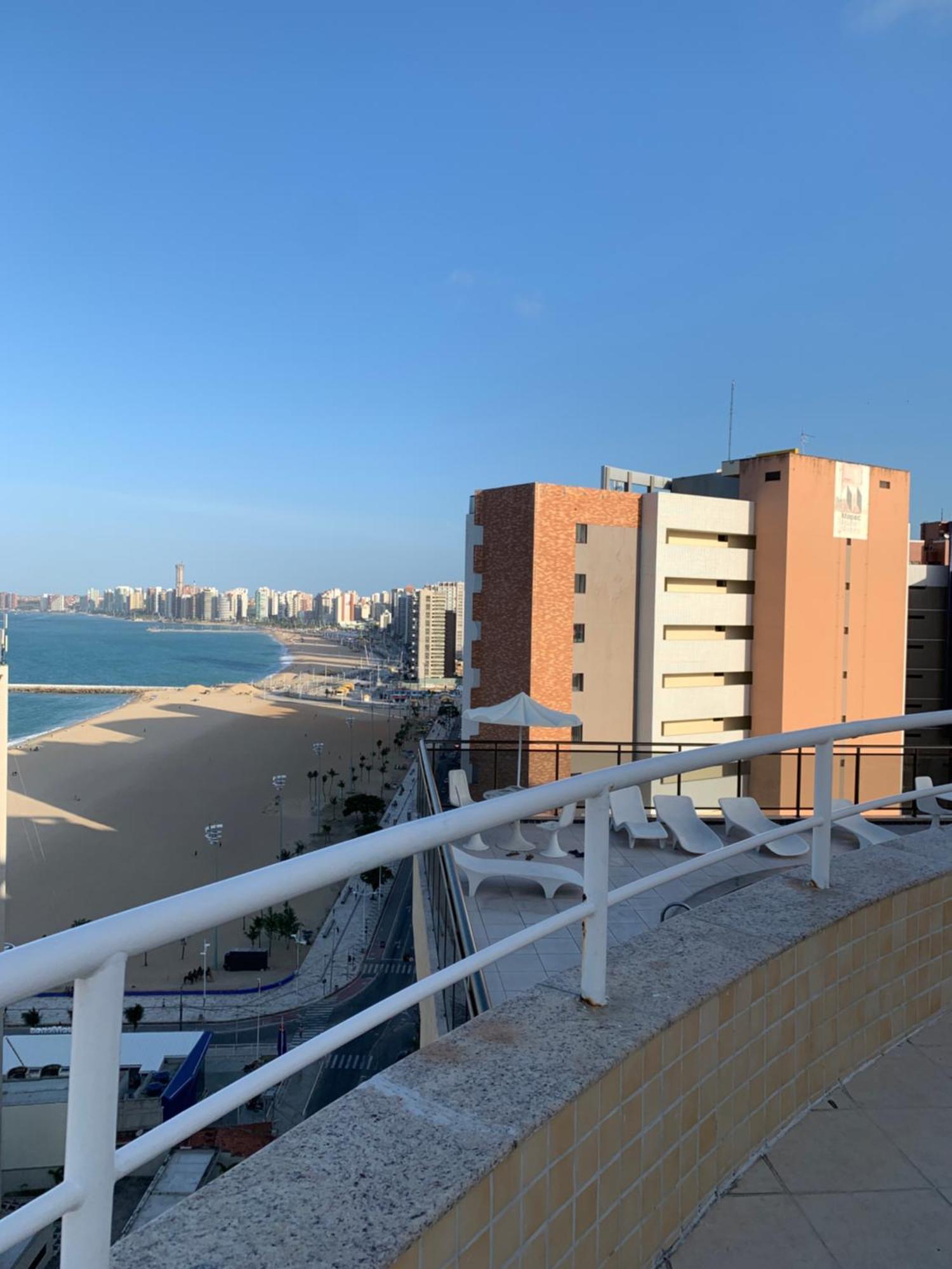 Flat Praia De Iracema Vista Mar 福塔雷萨 外观 照片