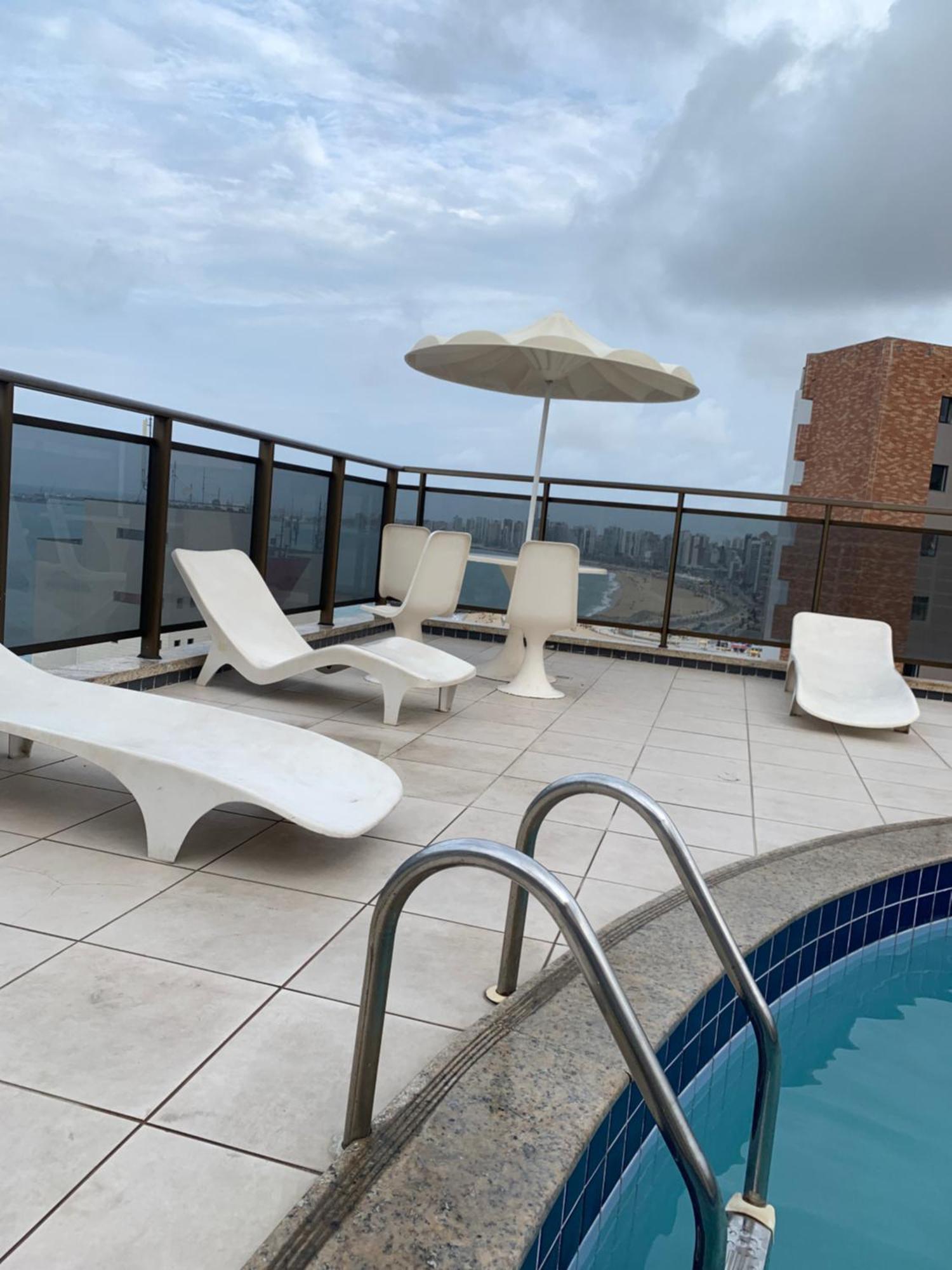 Flat Praia De Iracema Vista Mar 福塔雷萨 外观 照片
