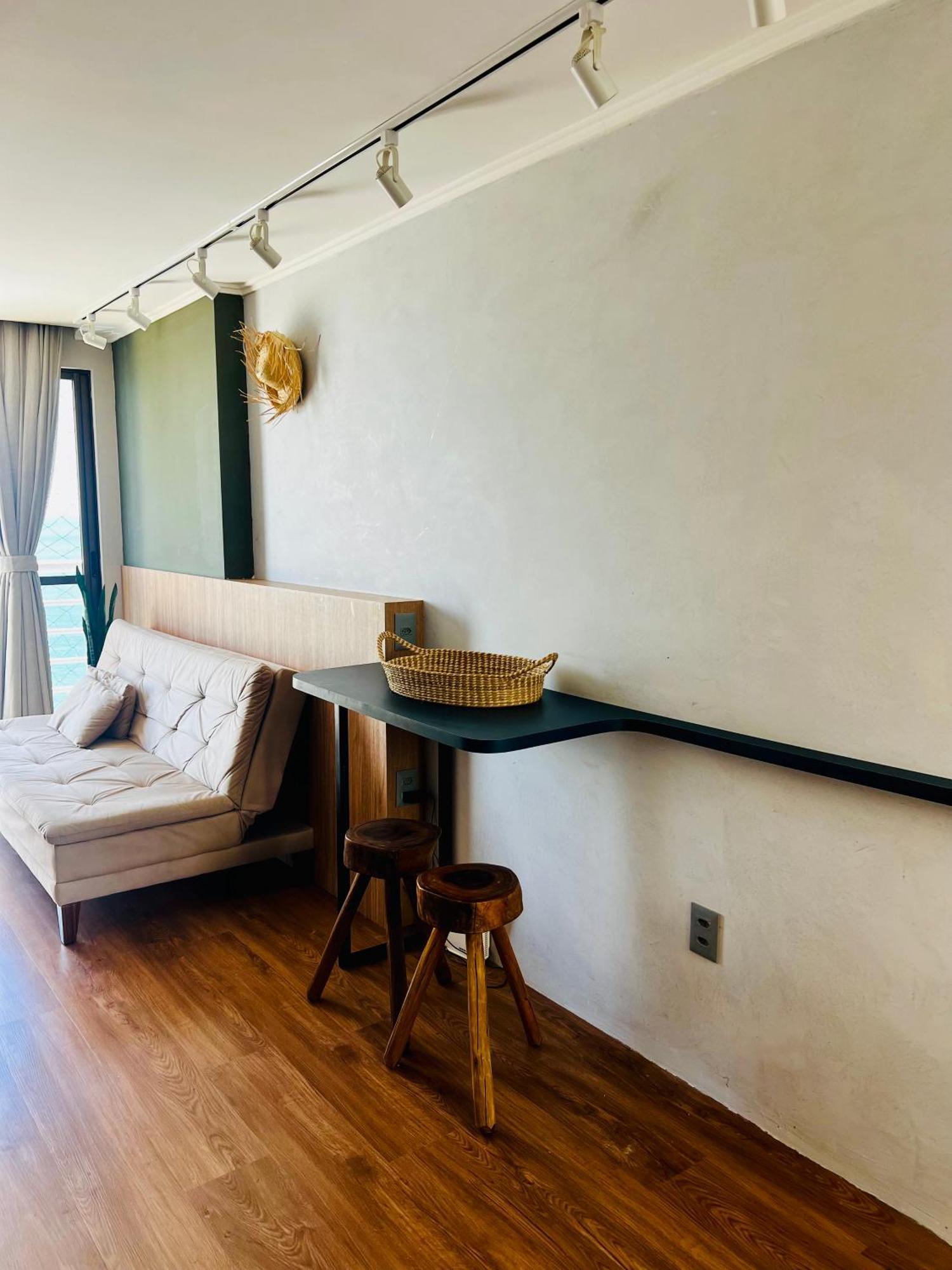 Flat Praia De Iracema Vista Mar 福塔雷萨 外观 照片